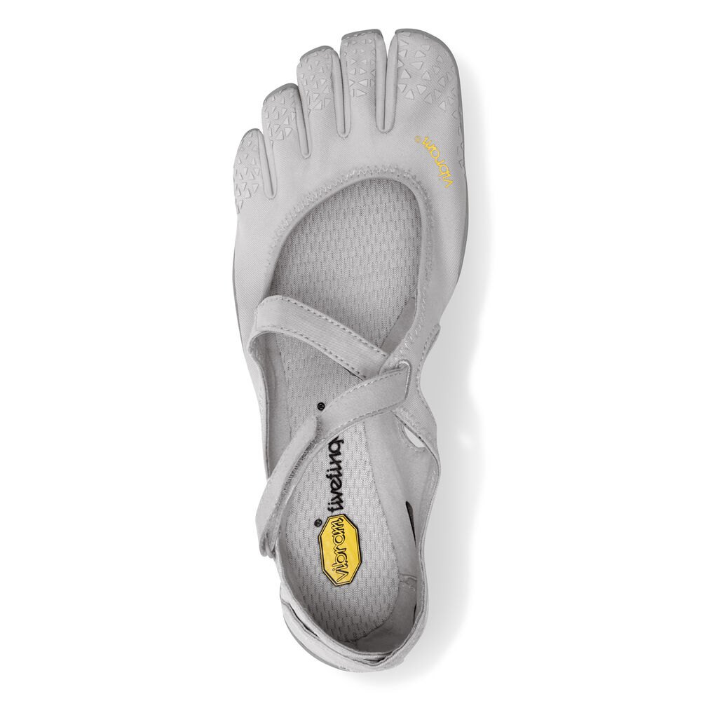 Vibram FiveFingers Dame Løbesko Sølv - V-Soul - 4072KWSFD